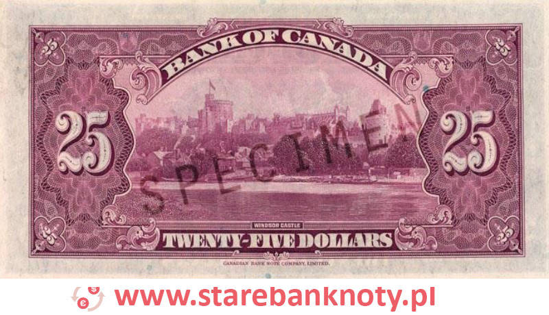 widok banknotu 