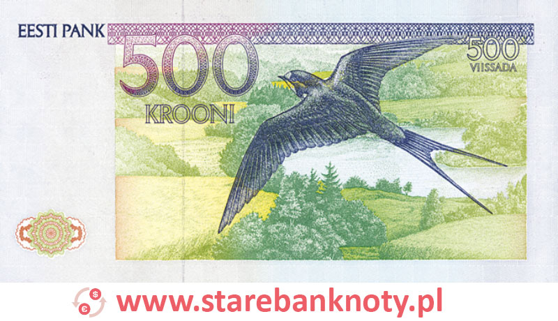 widok banknotu 