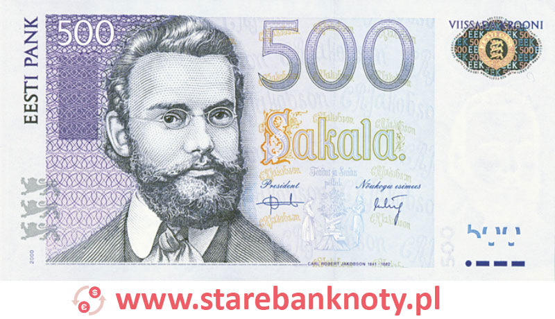 widok banknotu 