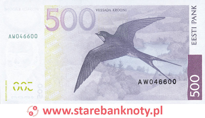 widok banknotu 
