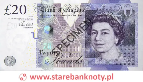 widok banknotu 